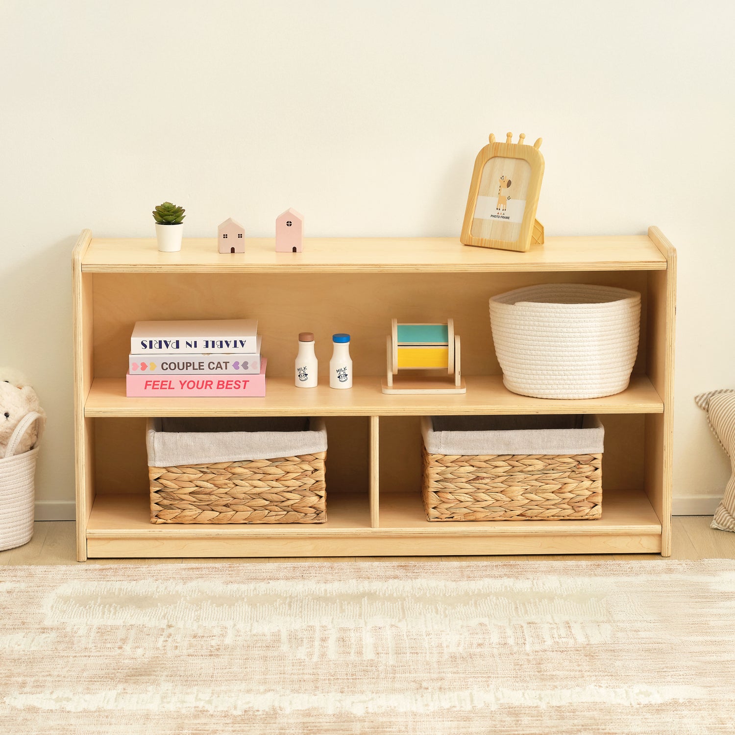 Kids Classroom Organizer 2-Shelf