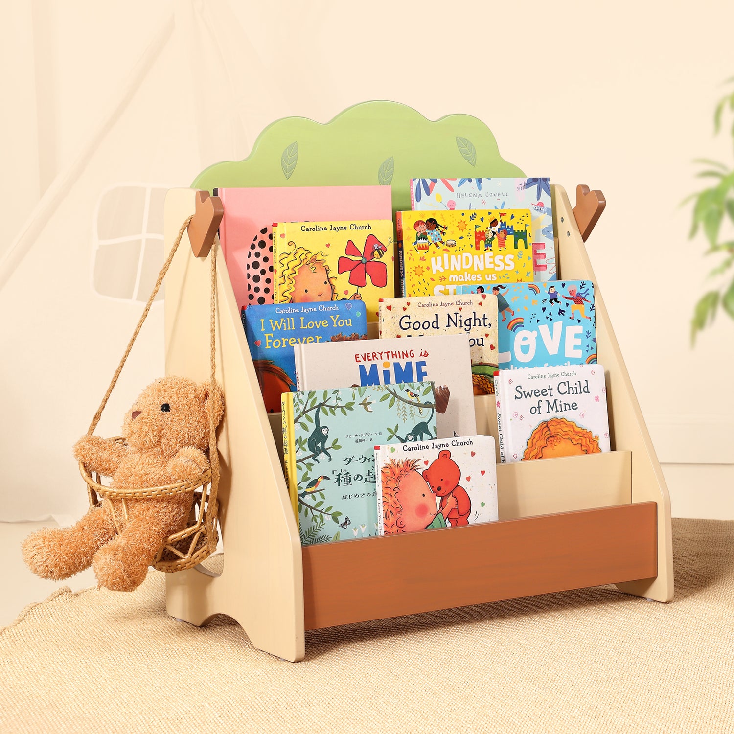 Premium Pine Baby Bookshelf