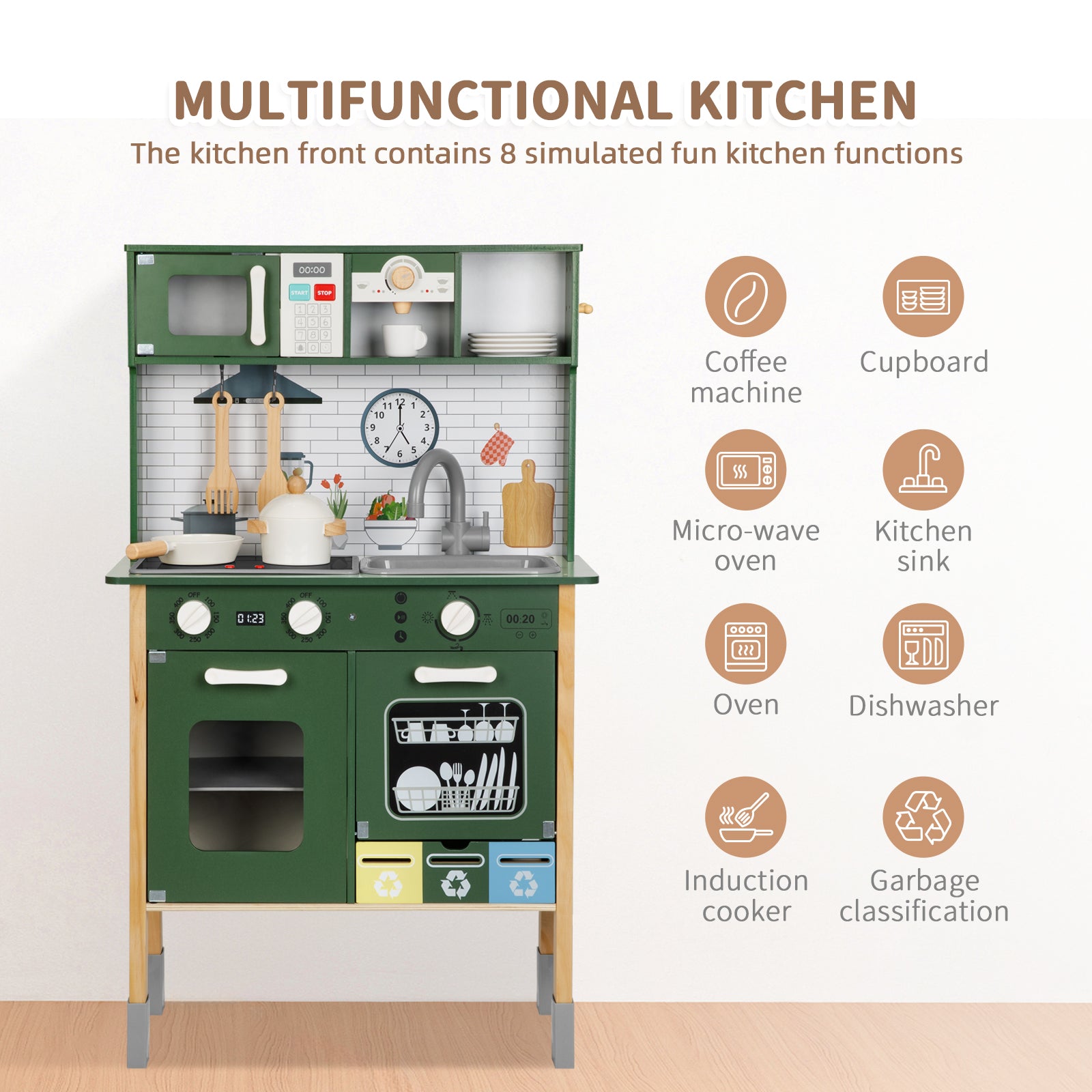 OOOK Kids Kitchen Playset