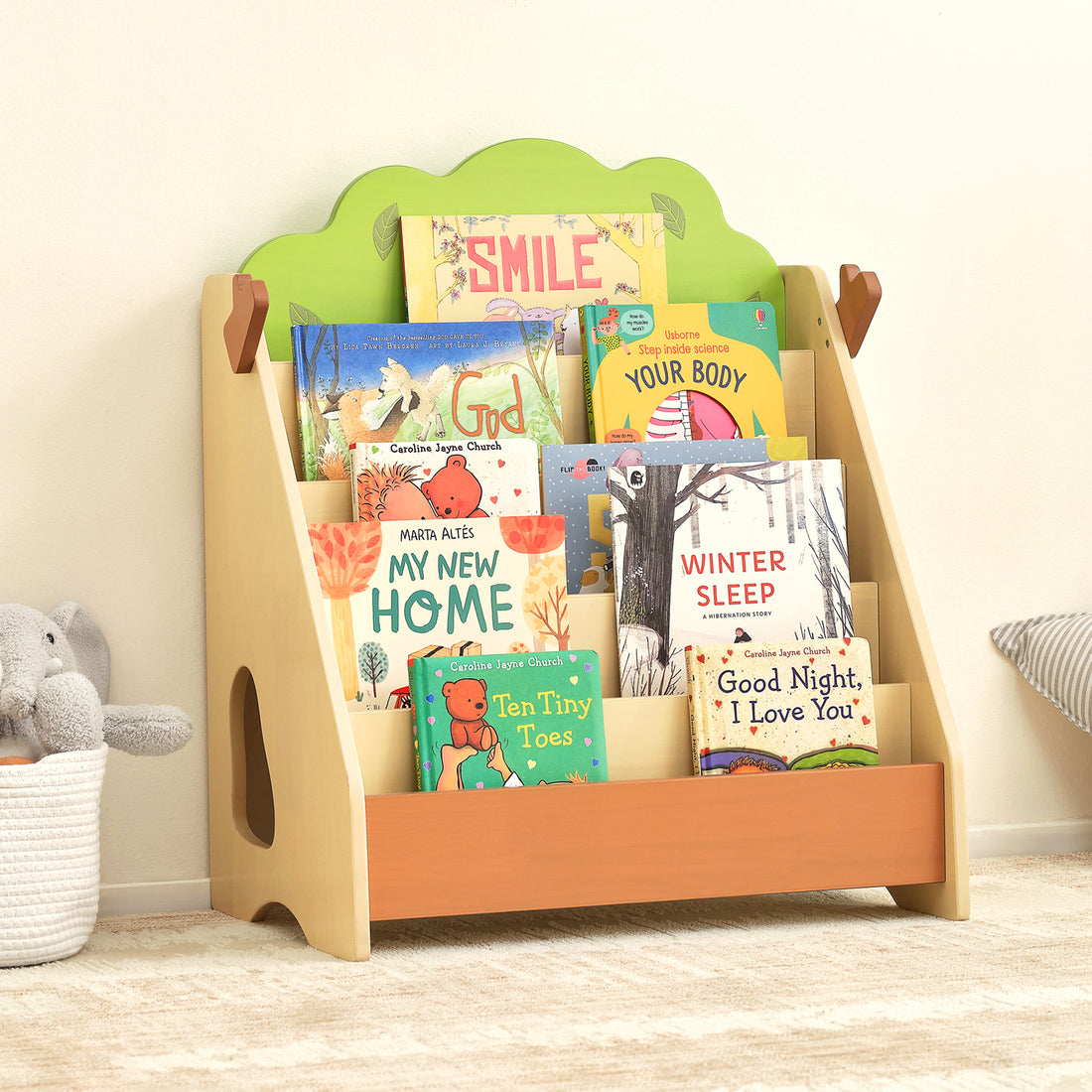 Premium Pine Baby Bookshelf