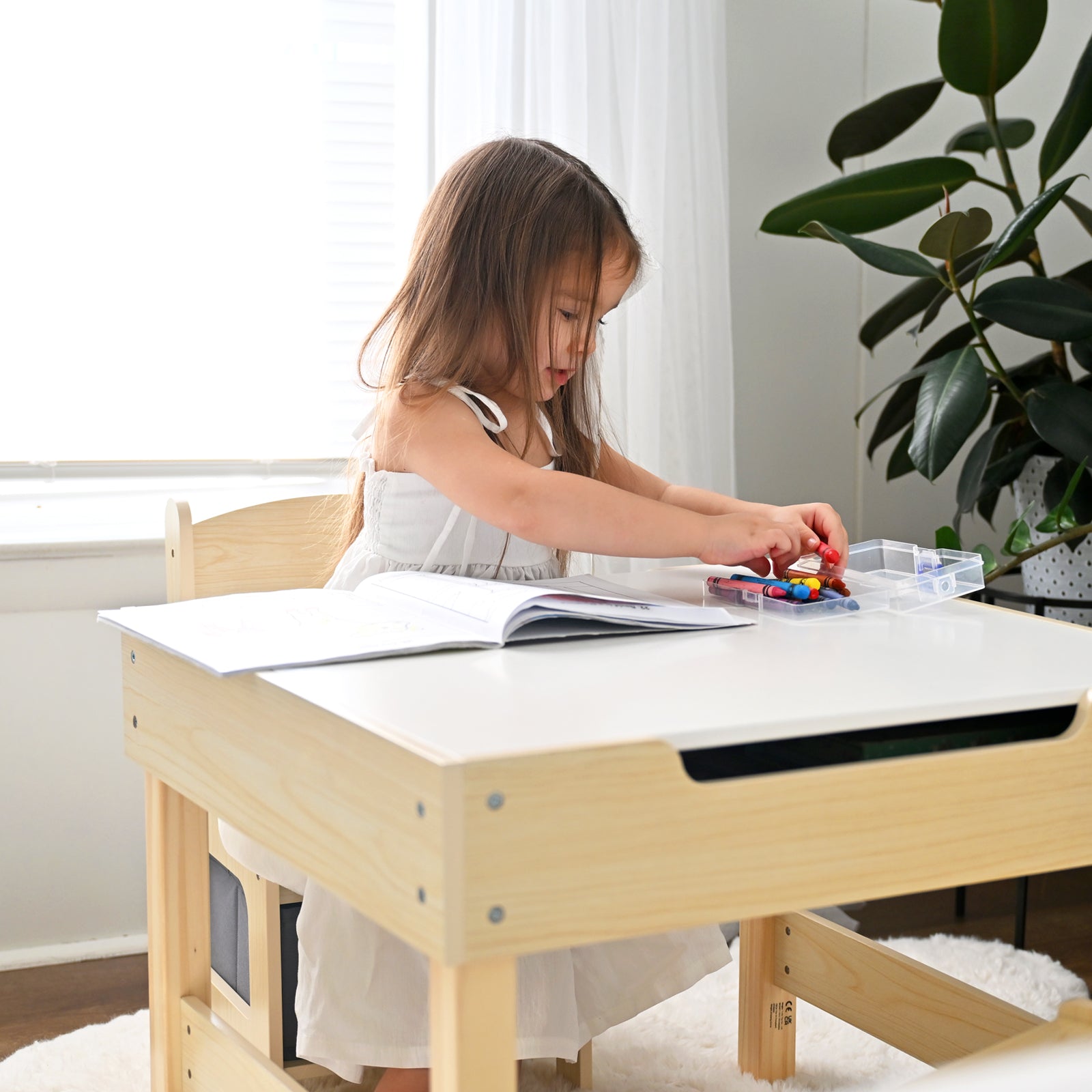 3 in1 Toddler Table Chair Set