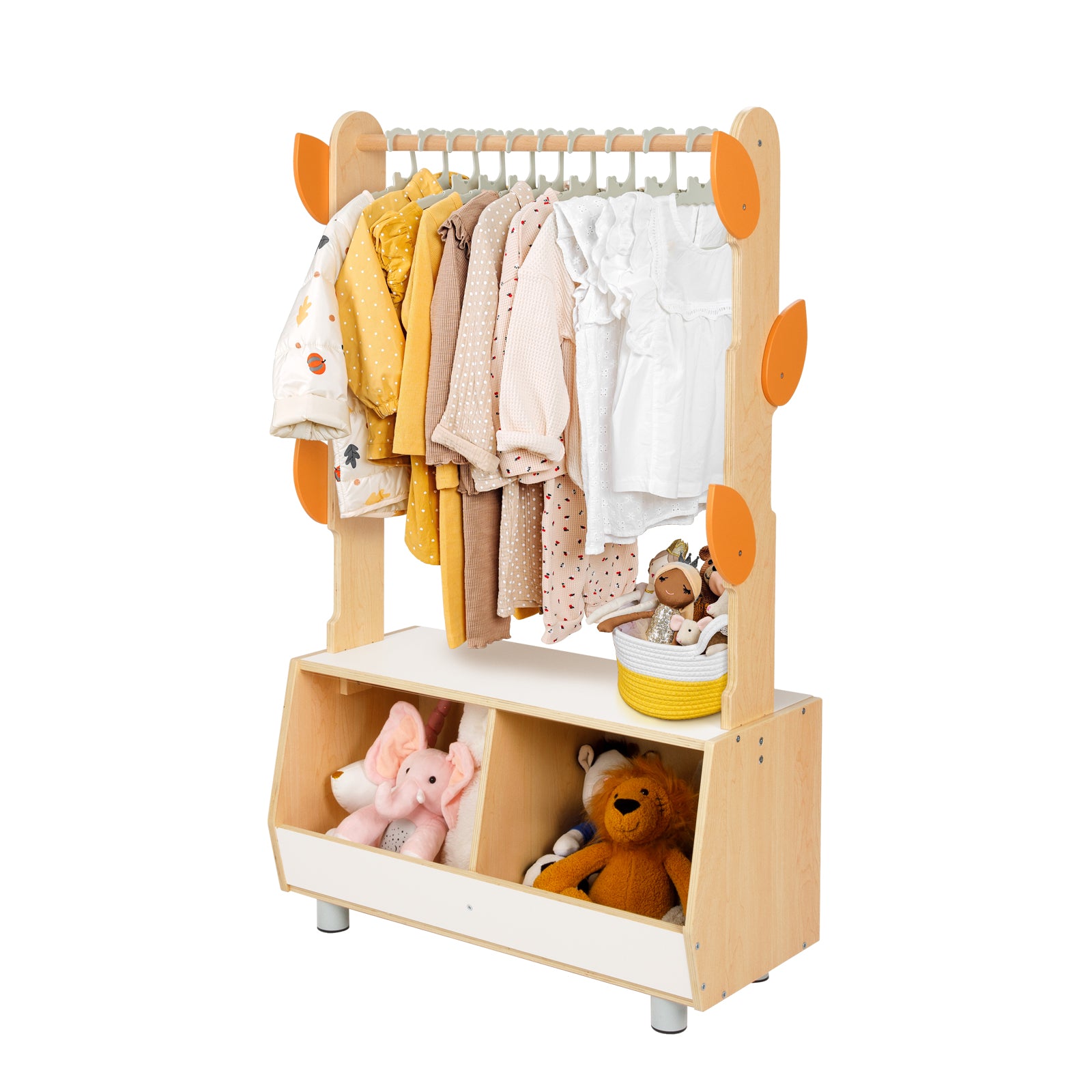 Tree Kids Dress Up Rack, Dress Up Storage for Toddlers