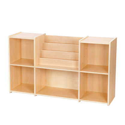 Montessori Bookshelf Toy Storage Organizer