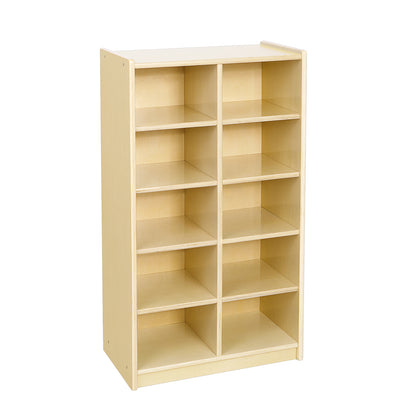 Montessori 10-Section Storage Cabinet