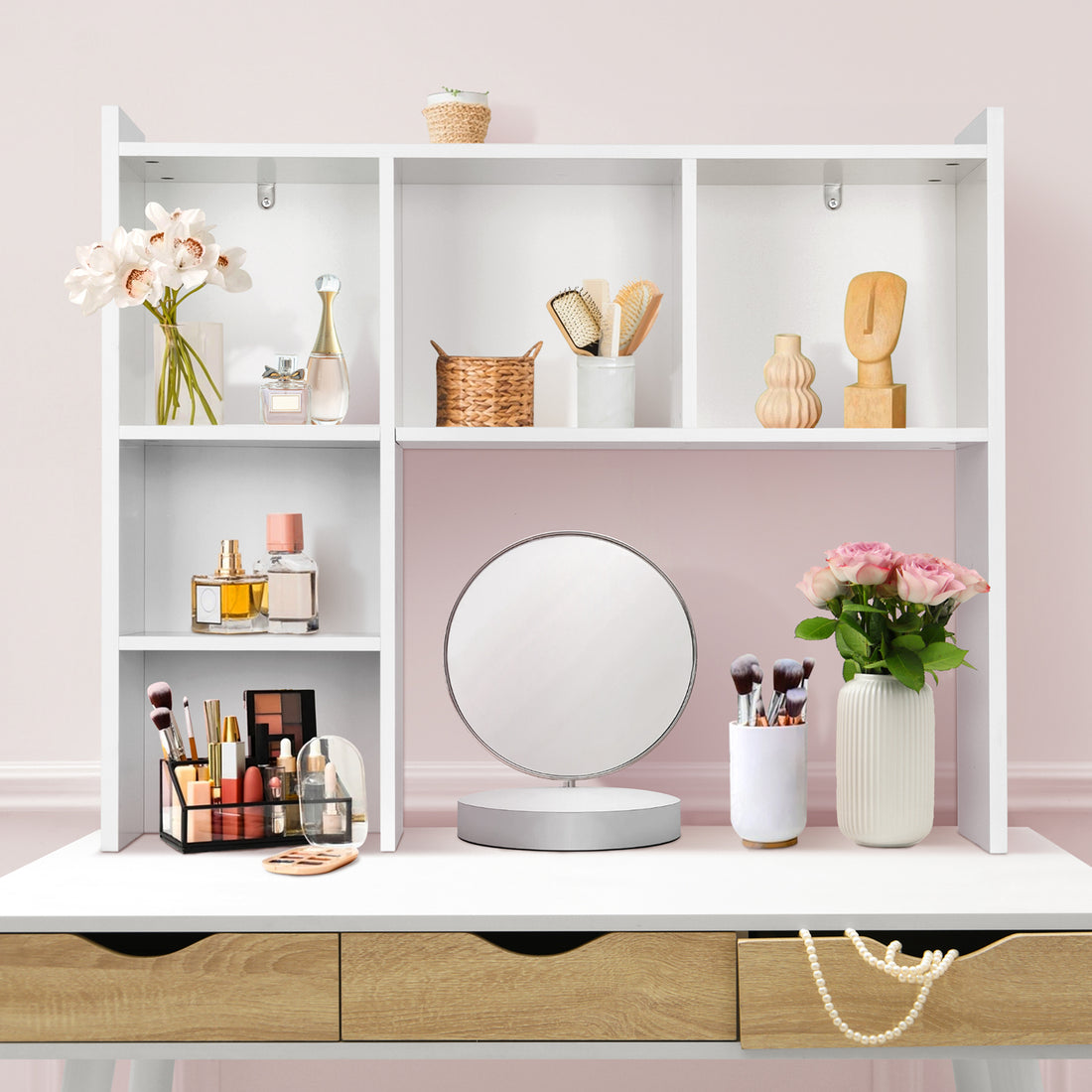 OOOK Desktop Bookshelf with 5 Shelves
