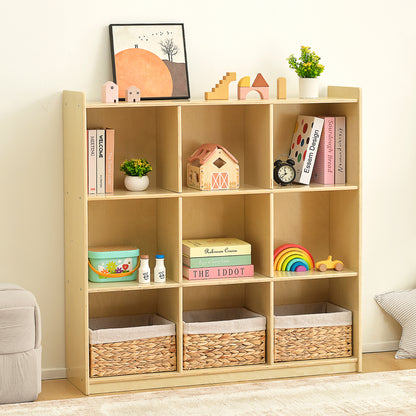 OOOK Montessori 9-Section Storage Cabinet