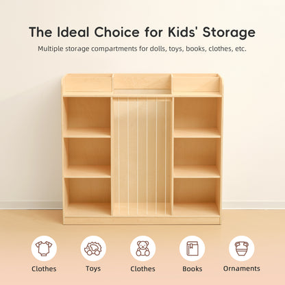 OOOK Wooden Toy Storage &amp; Display Organizer