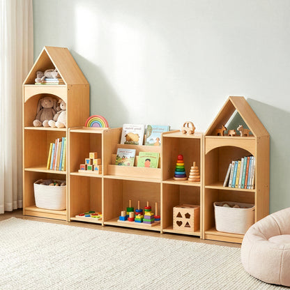 OOOK Multi-purpose Montessori Bookshelf Toy Storage Organizer