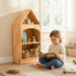 OOOK 3-Tier Rubberwood House Design Kids&