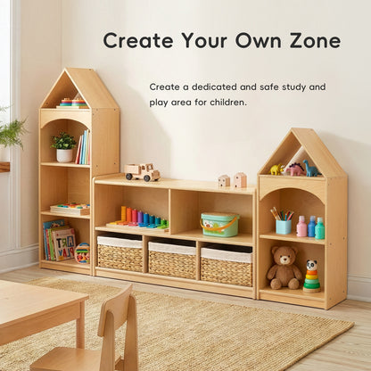 OOOK 3-Tier Adorable House Design Kids&
