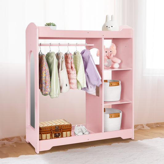 Kids Dress up Storage with Mirror