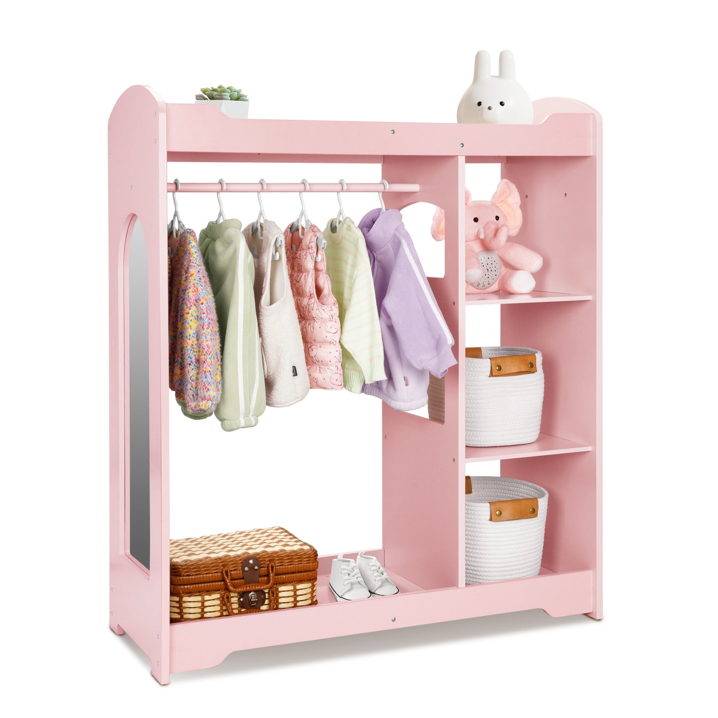 Kids Dress up Storage with Mirror