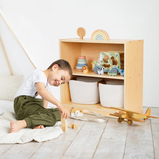 Montessori Shelf and Toy Storage