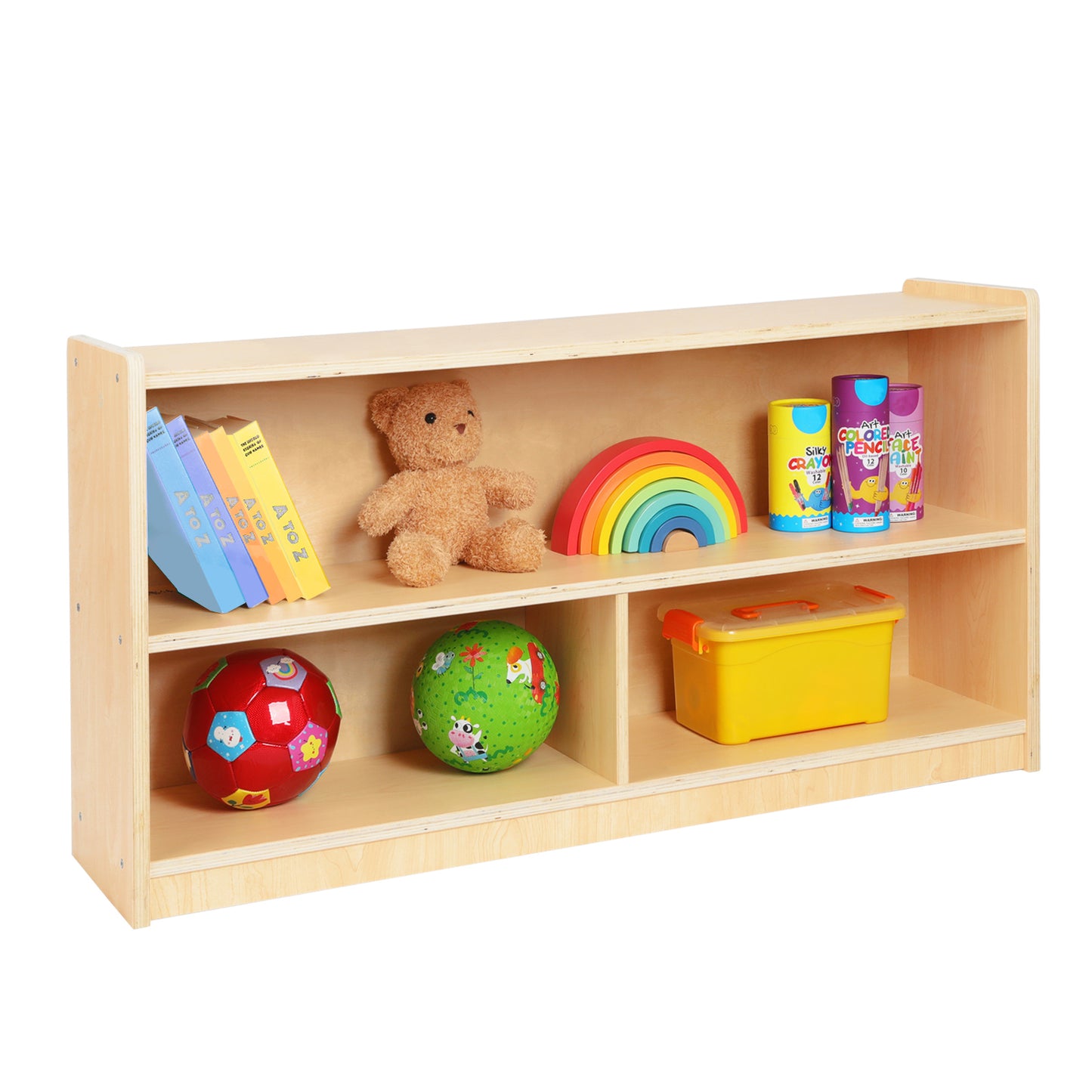 Kids Classroom Organizer 2-Shelf