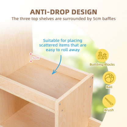 9 Cube Shelves Storage Cabinet