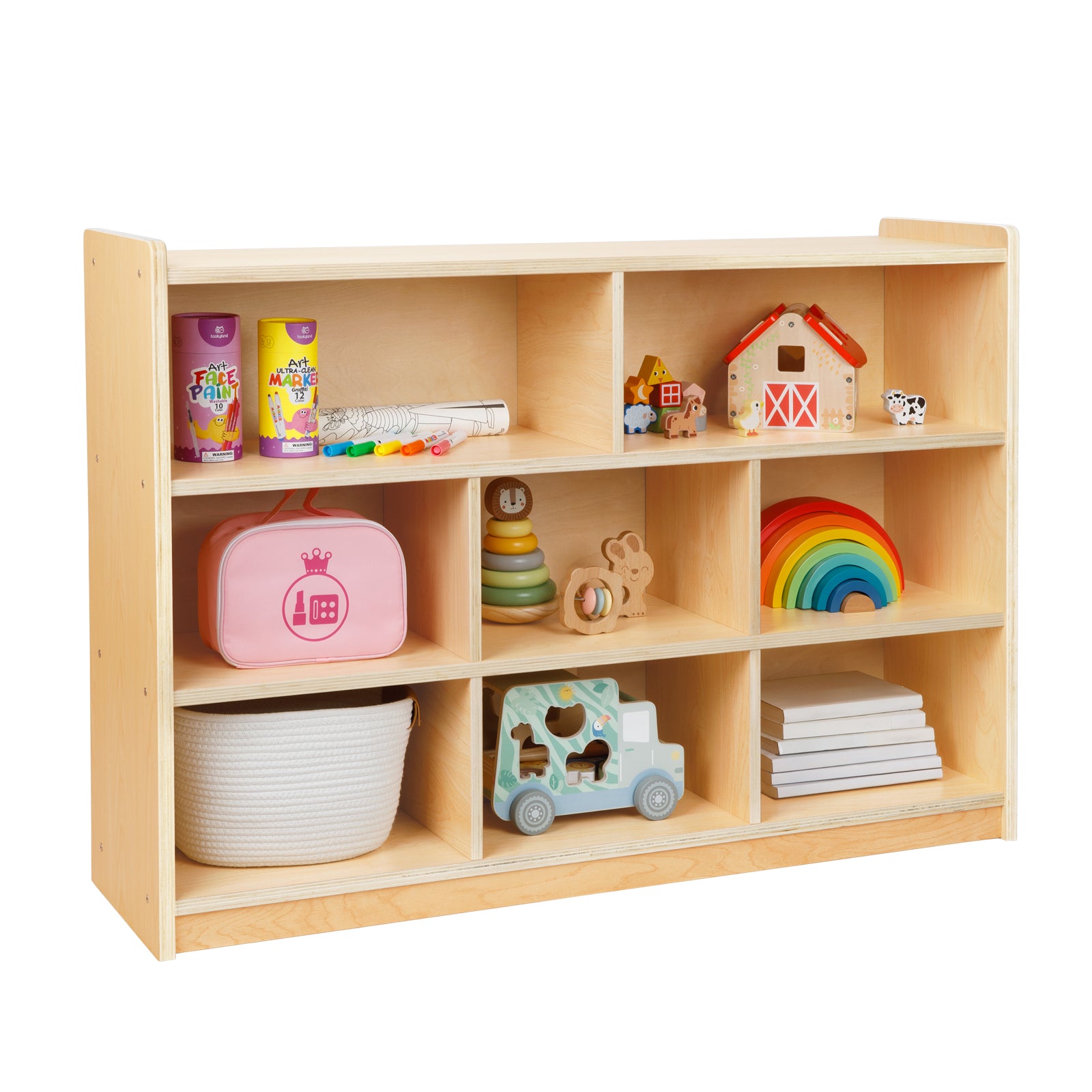Toy Organizers and Storage Montessori Shelf 8 Shelf