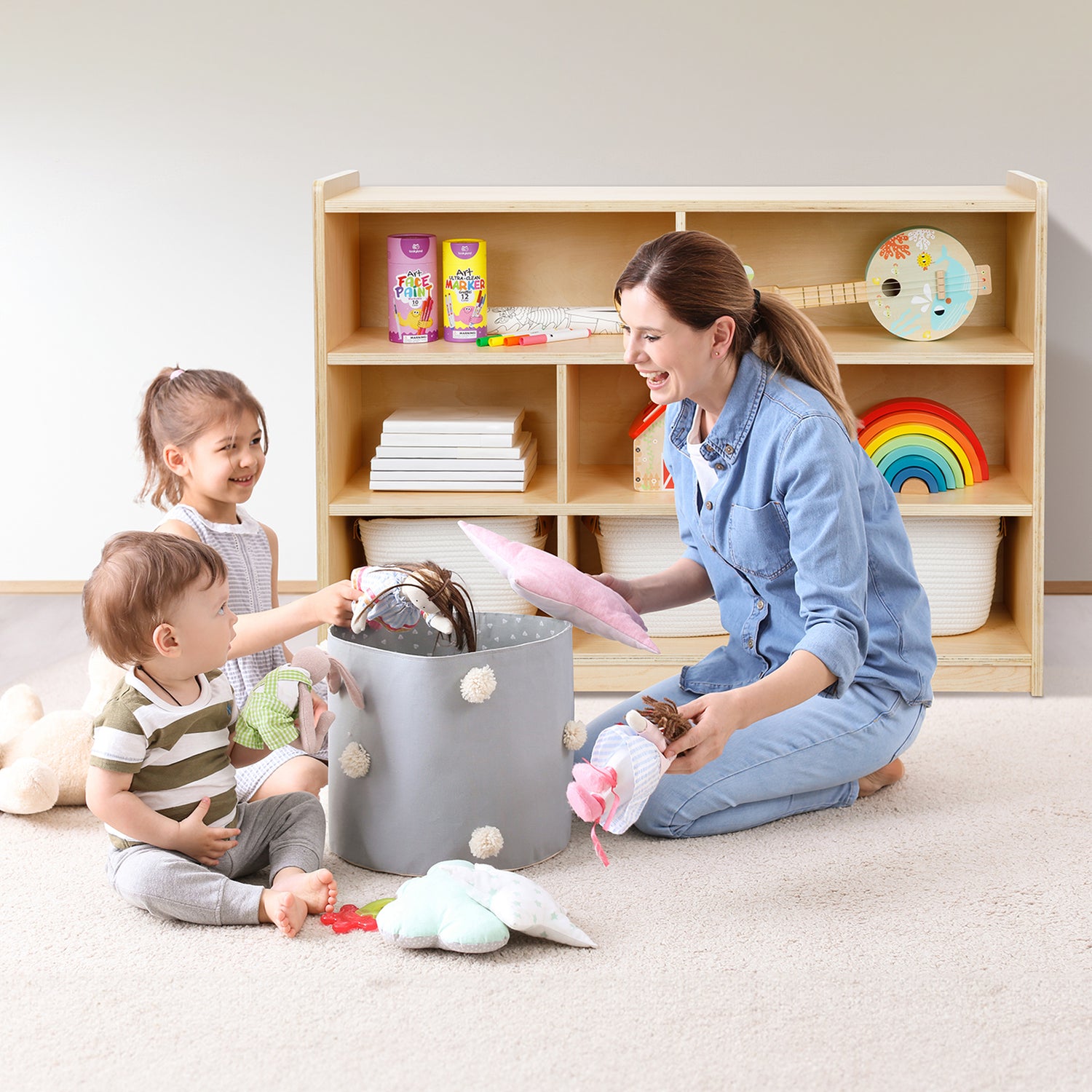Toy Organizers and Storage Montessori Shelf 8 Shelf