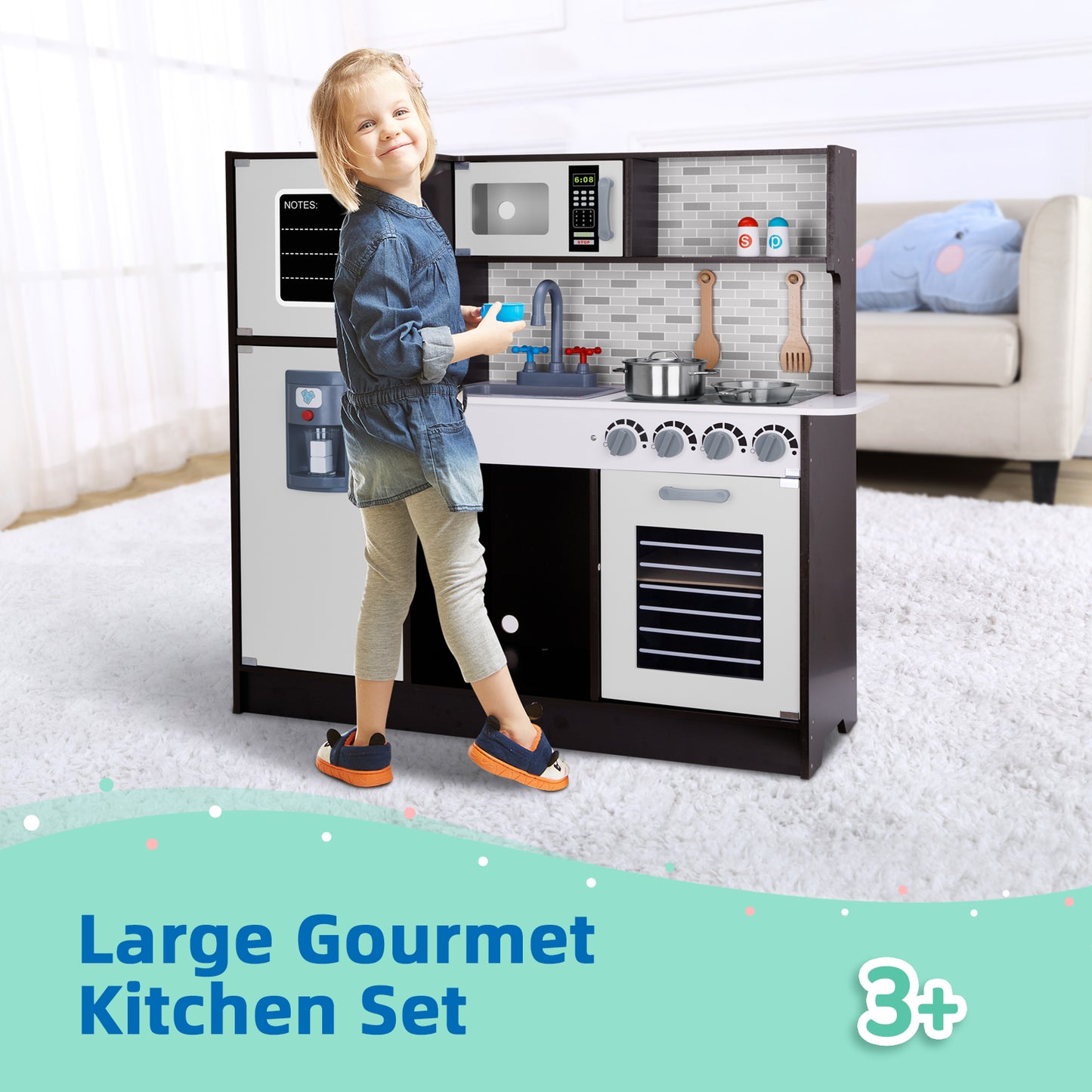 Wooden Kitchen Set for Kids