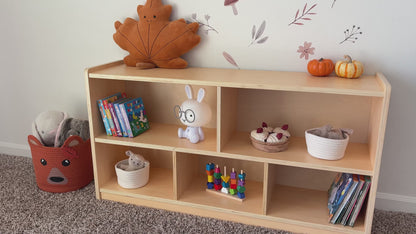 OOOK Plywood Montessori 5-Section Storage Cabinet